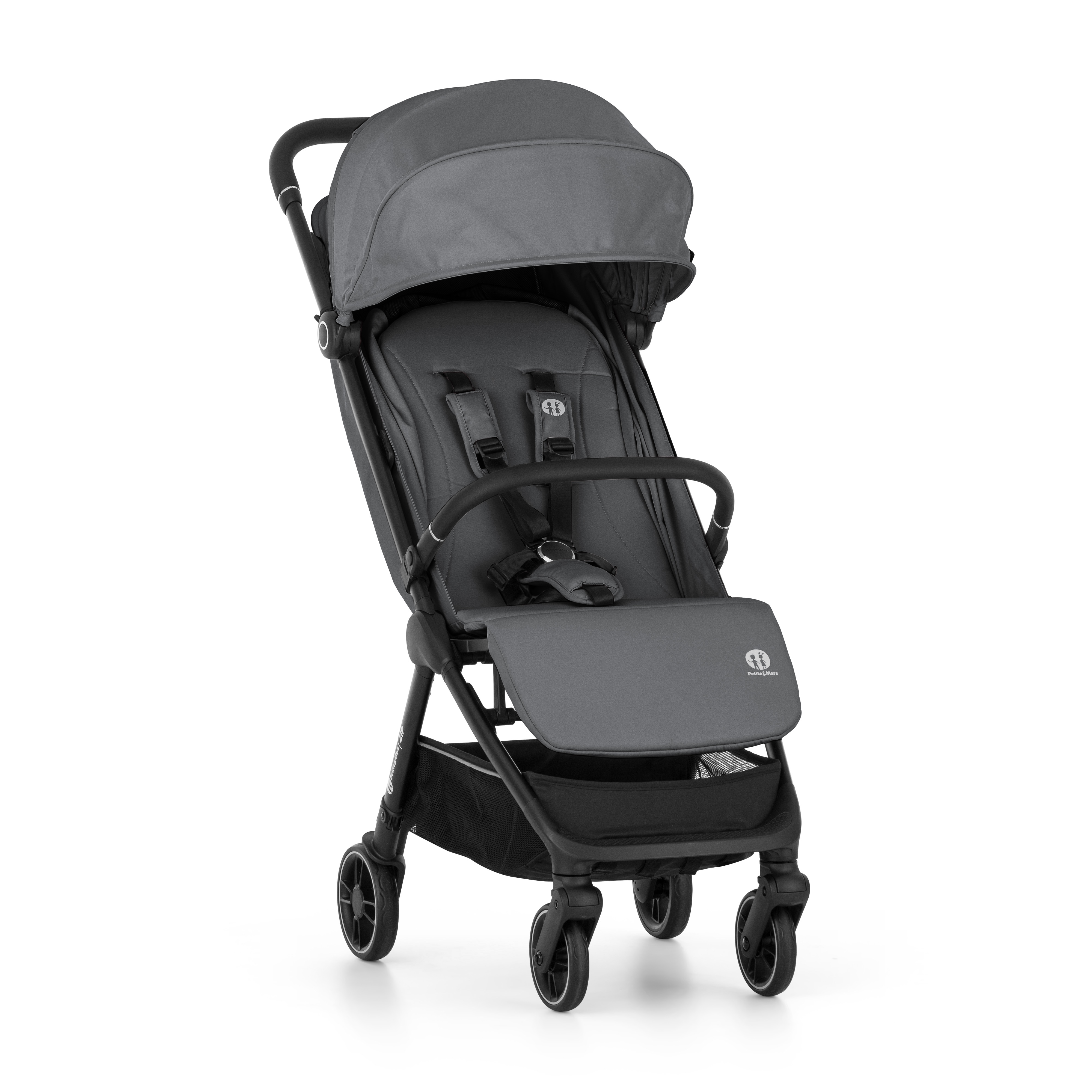PETITE&amp;MARS Kočárek sportovní Zip Smoky Anthracite