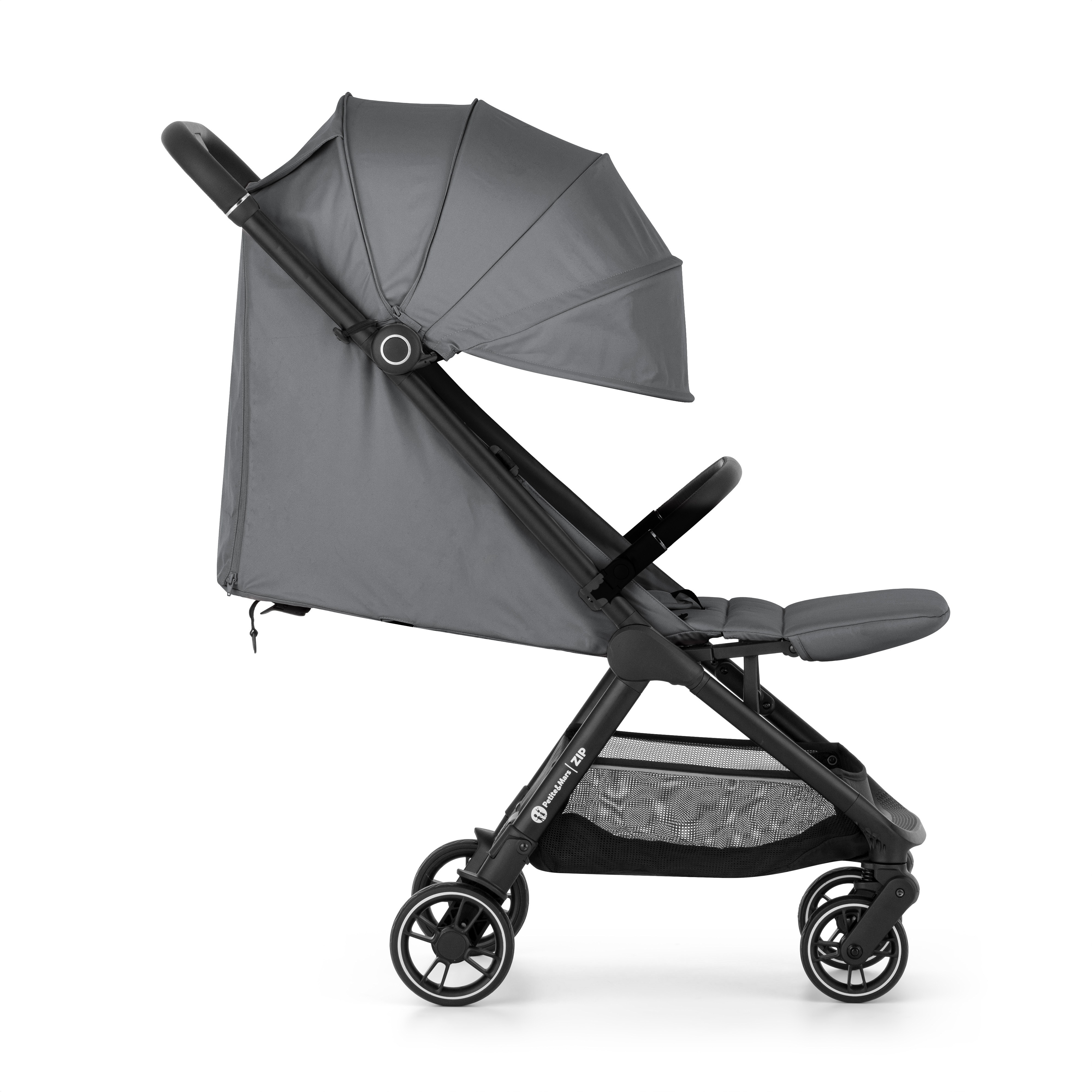 PETITE&amp;MARS Kočárek sportovní Zip Smoky Anthracite