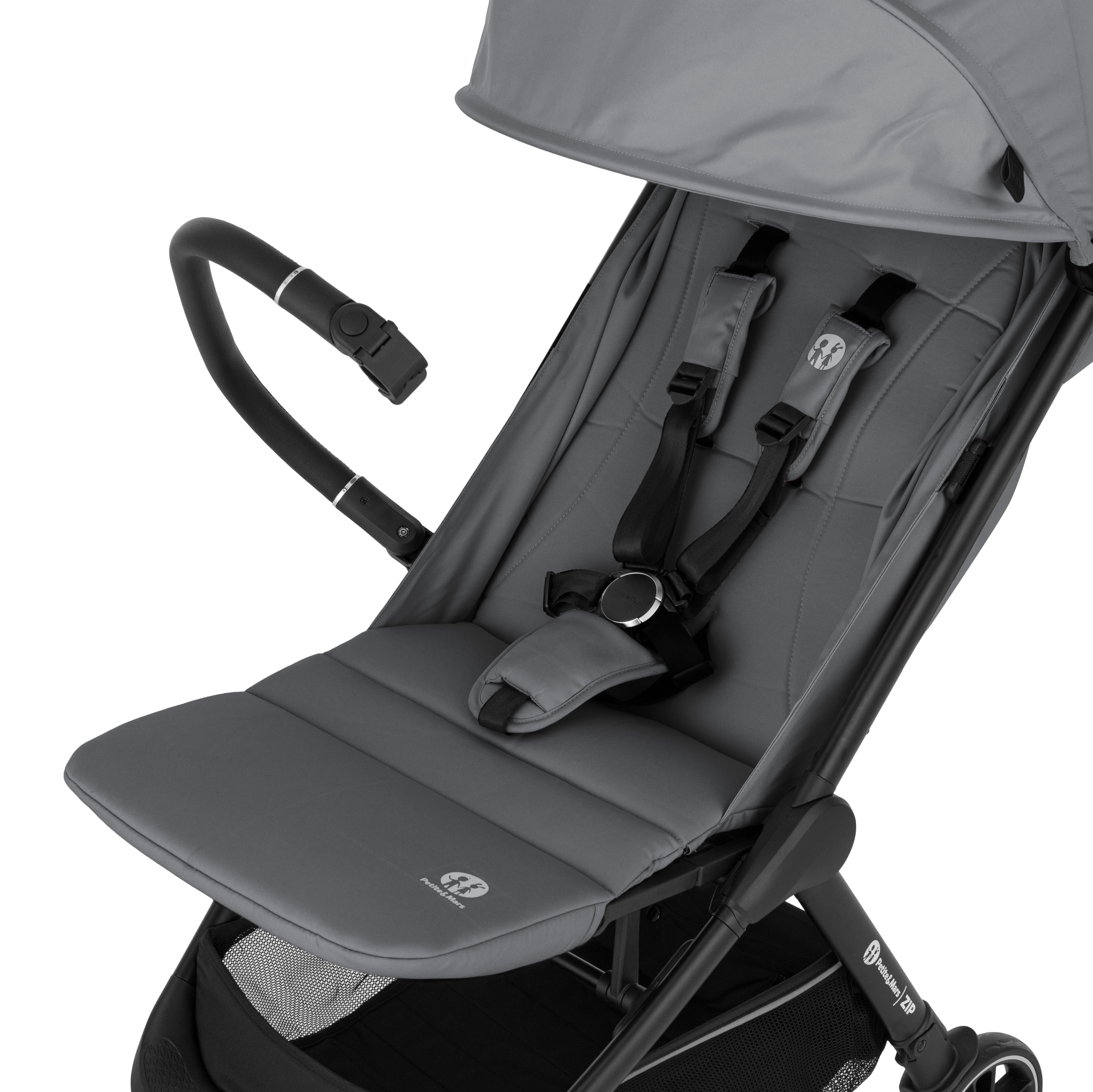PETITE&amp;MARS Kočárek sportovní Zip Smoky Anthracite