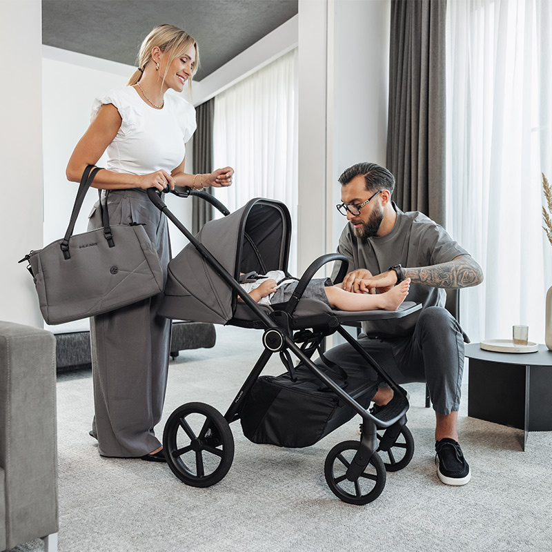 MUUVO Kočárek kombinovaný Muuvo One 2v1 Gris