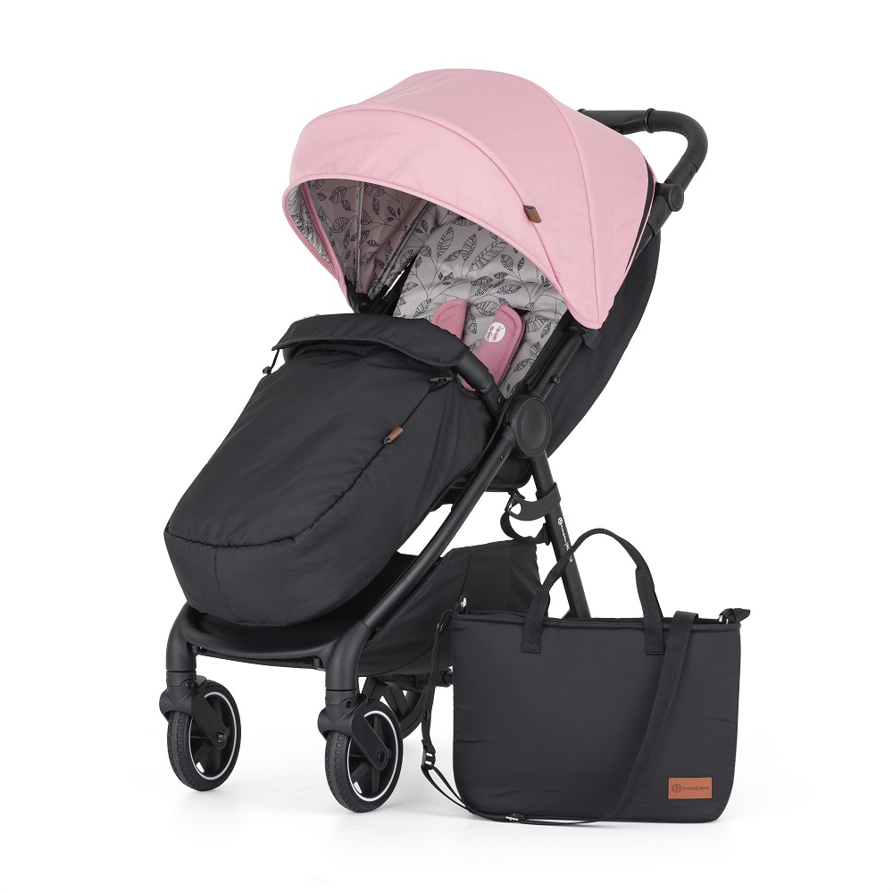 PETITE&amp;MARS Kočárek sportovní Royal3 Black Rose Pink