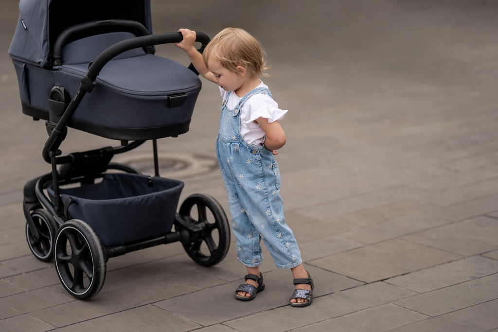 EASYWALKER Set XL kočárek kombinovaný Harvey NXT s příslušenstvím Deep Blue