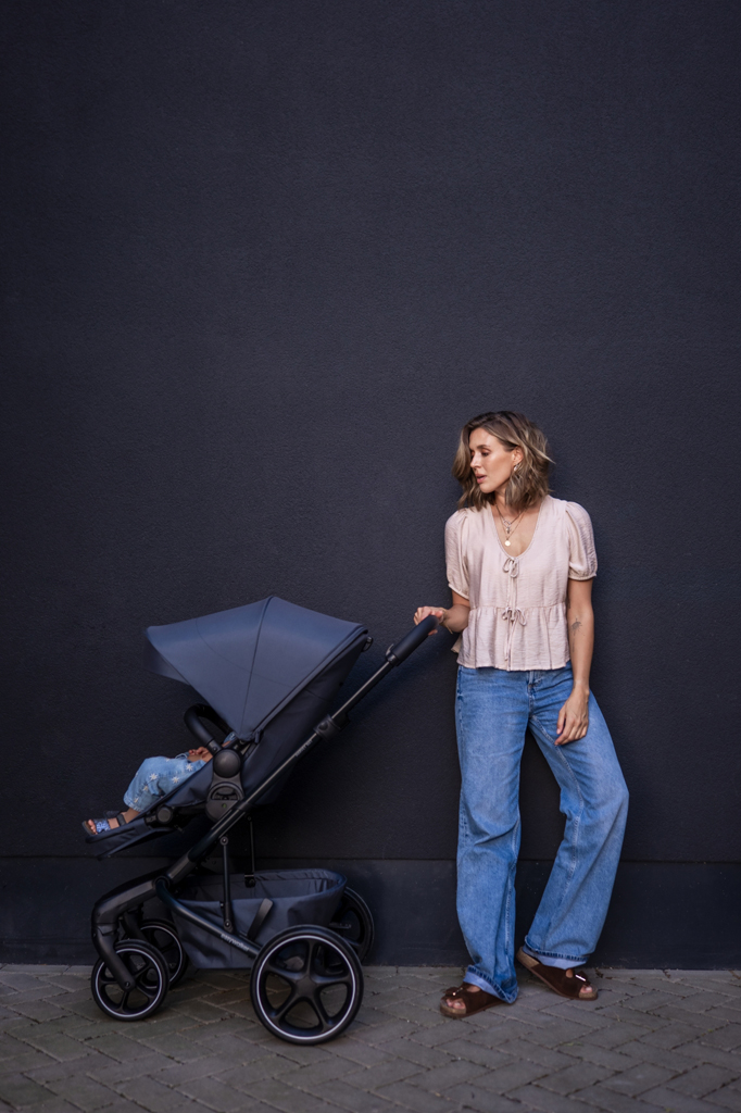 EASYWALKER Set XL kočárek kombinovaný Harvey NXT s příslušenstvím Deep Blue