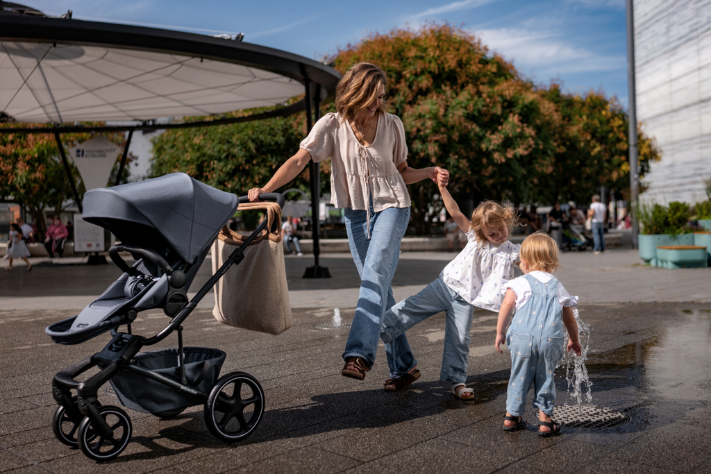 EASYWALKER Set XL kočárek kombinovaný Harvey NXT s příslušenstvím Deep Blue