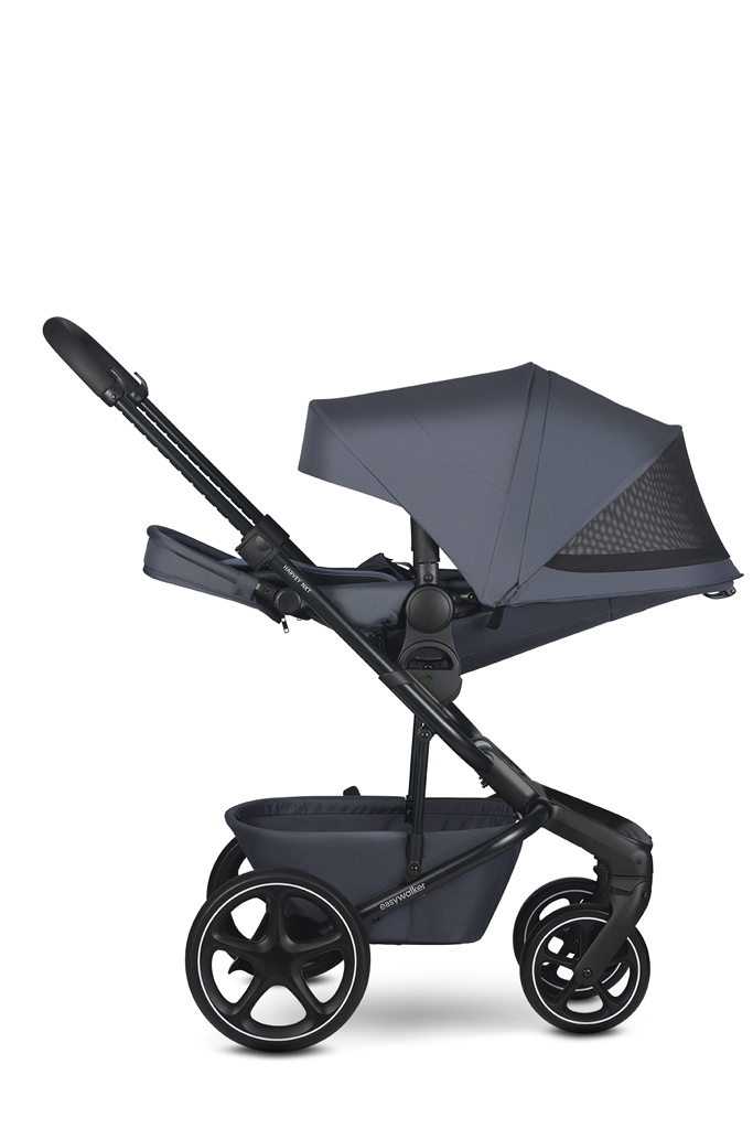 EASYWALKER Set XL kočárek kombinovaný Harvey NXT s příslušenstvím Deep Blue