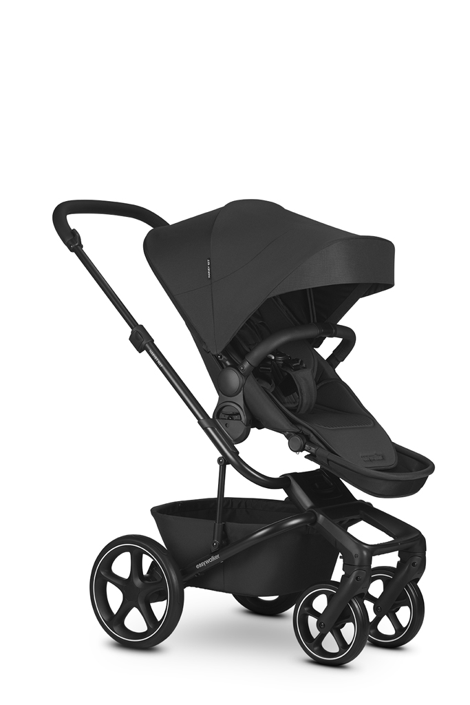 EASYWALKER Set XL kočárek kombinovaný Harvey NXT s příslušenstvím Eclipse Black