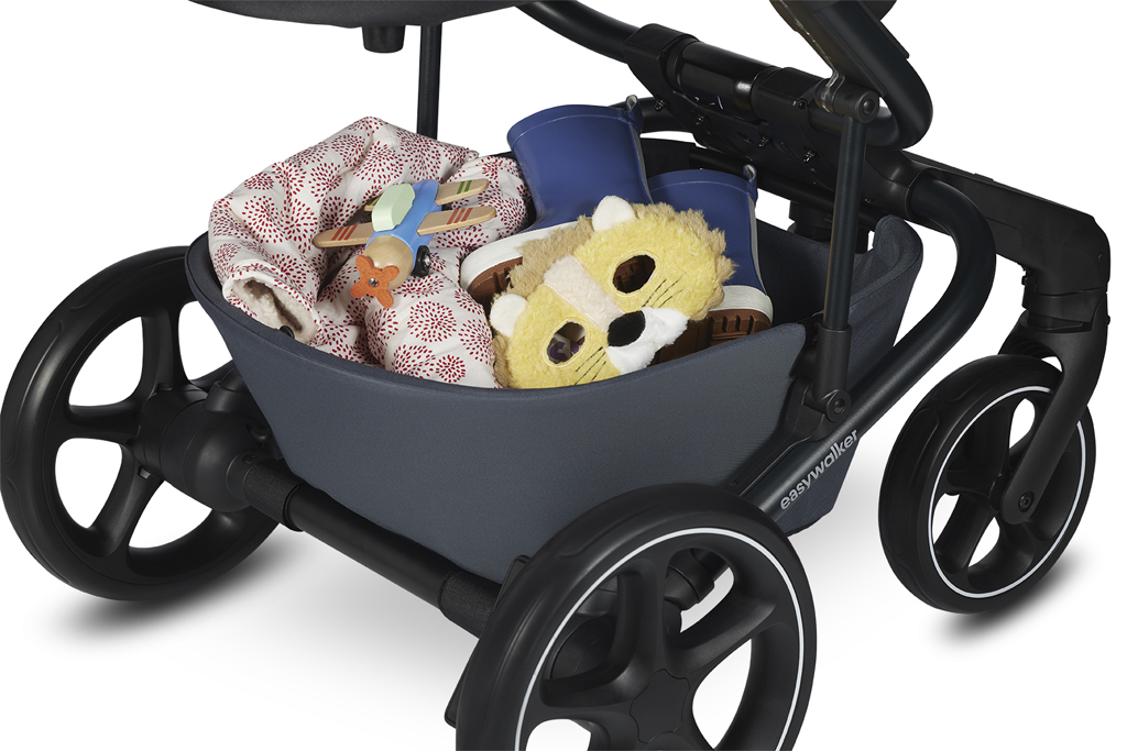 EASYWALKER Set XL kočárek kombinovaný Harvey NXT s příslušenstvím Eclipse Black