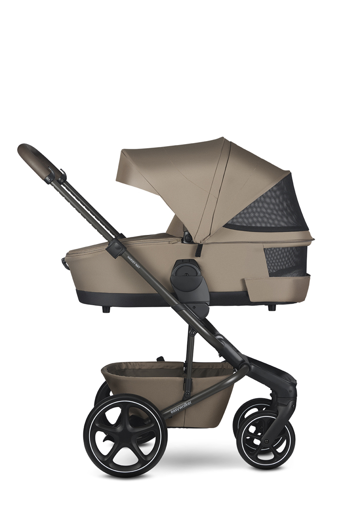 EASYWALKER Set XL kočárek kombinovaný Harvey NXT s příslušenstvím Mocha Brown