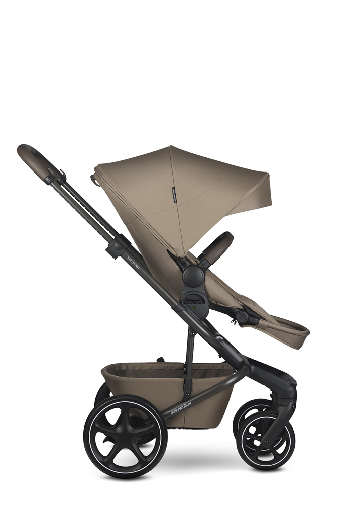 EASYWALKER Set XL kočárek kombinovaný Harvey NXT s příslušenstvím Mocha Brown