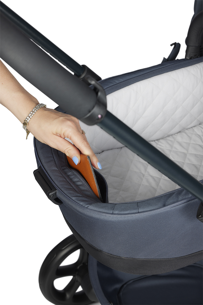 EASYWALKER Set XL kočárek kombinovaný Harvey NXT s příslušenstvím Mocha Brown