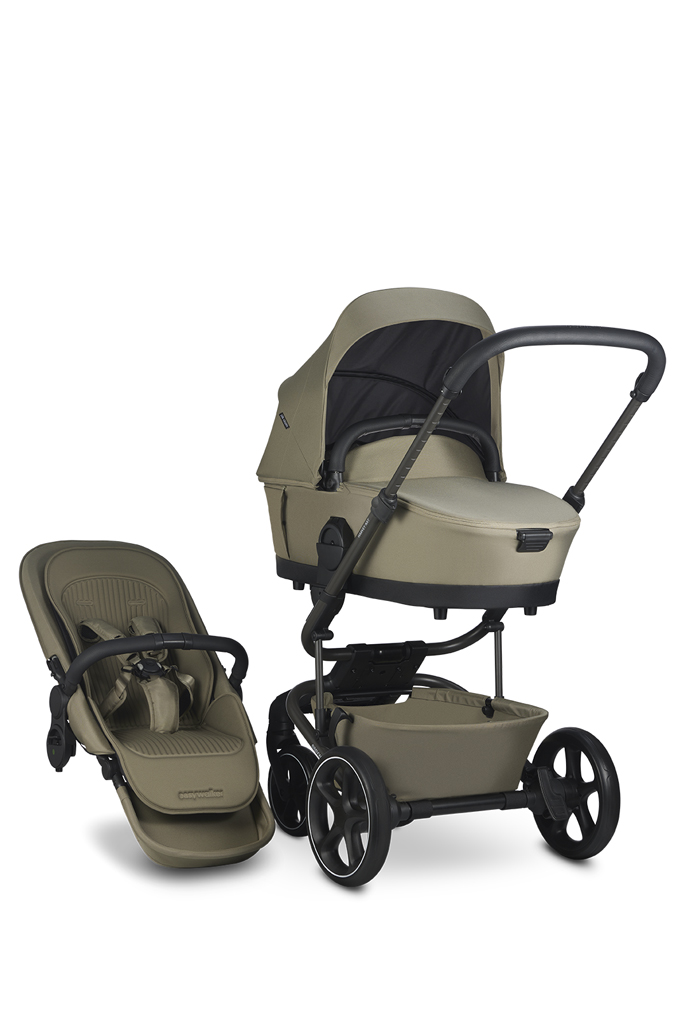 EASYWALKER Set XL kočárek kombinovaný Harvey NXT s příslušenstvím Moss Green