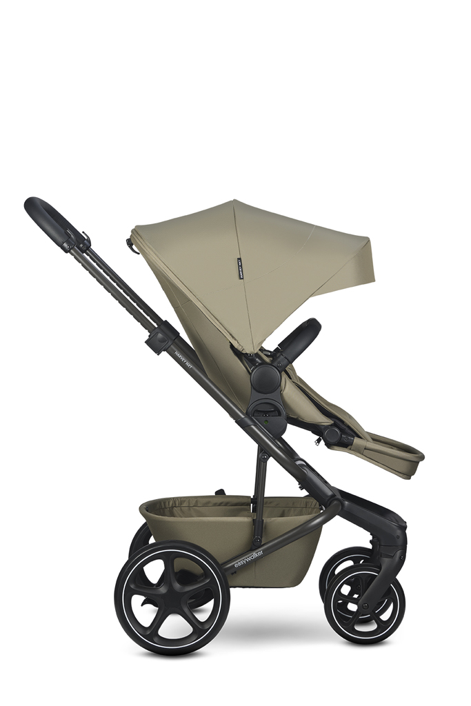 EASYWALKER Set XL kočárek kombinovaný Harvey NXT s příslušenstvím Moss Green