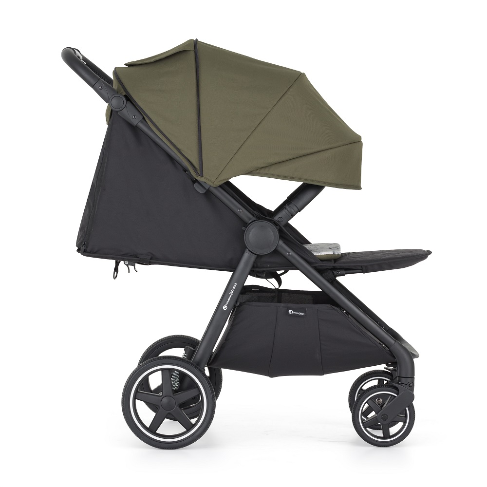 PETITE&amp;MARS Kočárek sportovní Royal2 Black Mature Olive