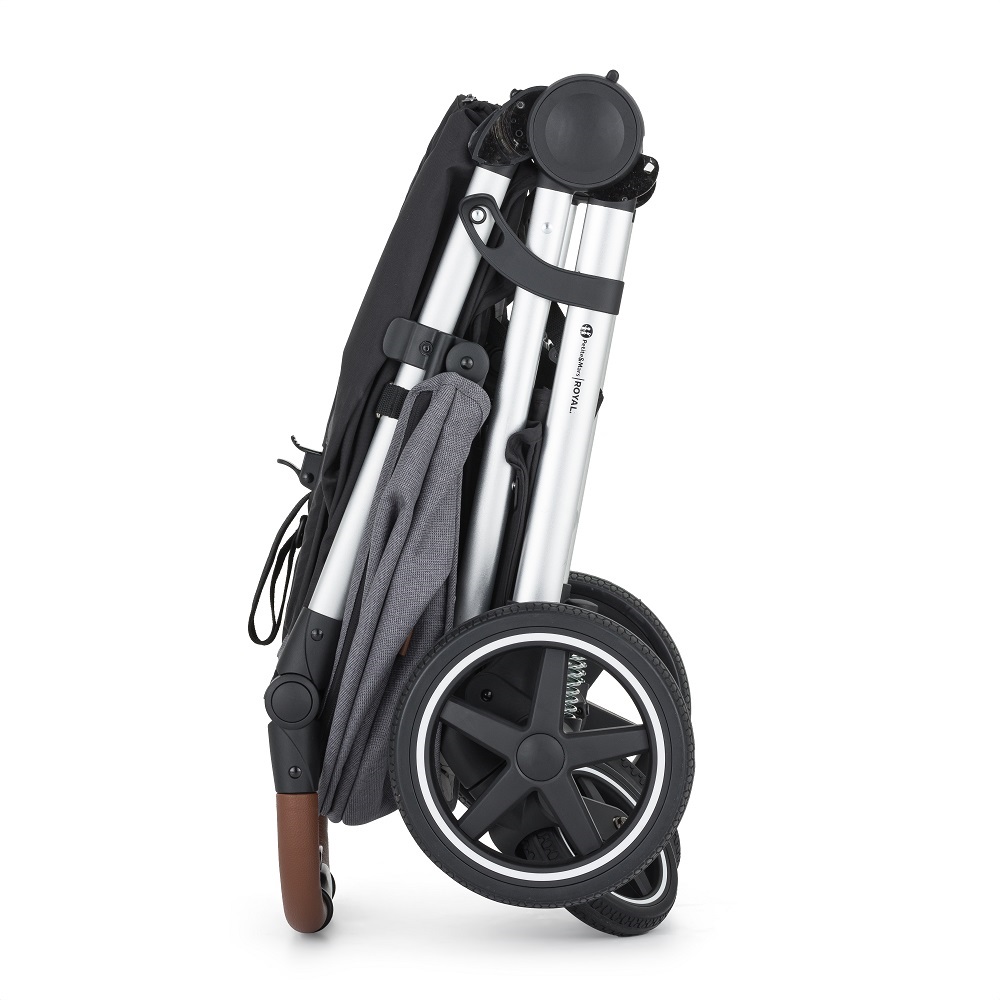 PETITE&amp;MARS Kočárek sportovní Royal3 Silver Ultimate Grey