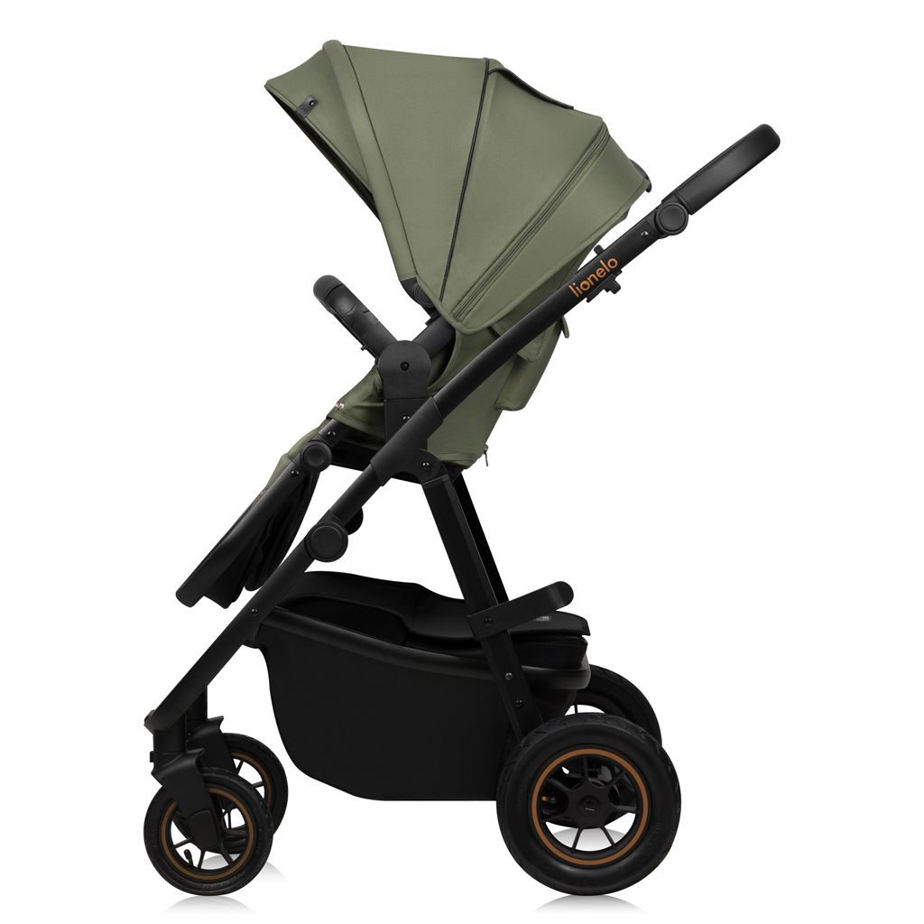 LIONELO Kočárek kombinovaný Amber Plus 3v1 Green Forest