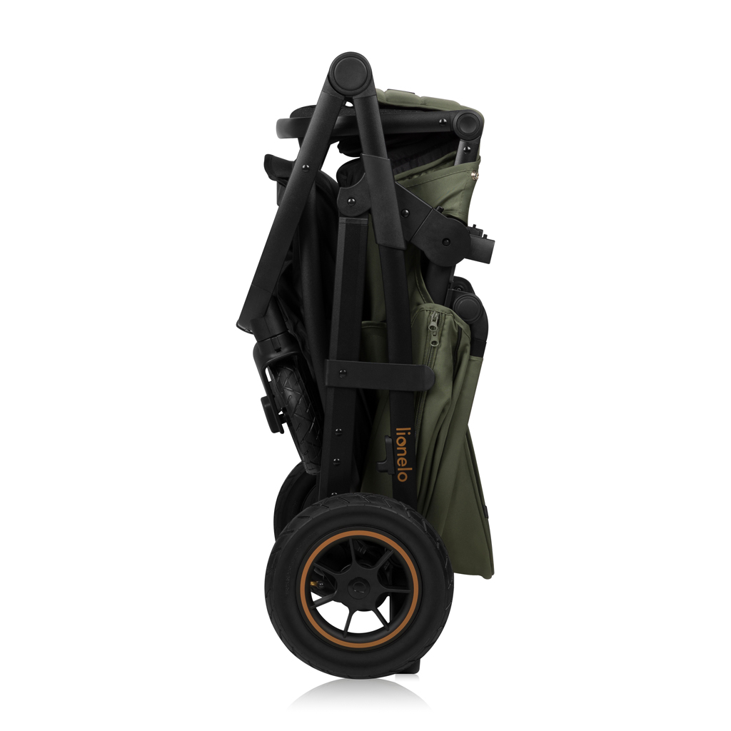 LIONELO Kočárek kombinovaný Amber Plus 3v1 Green Forest