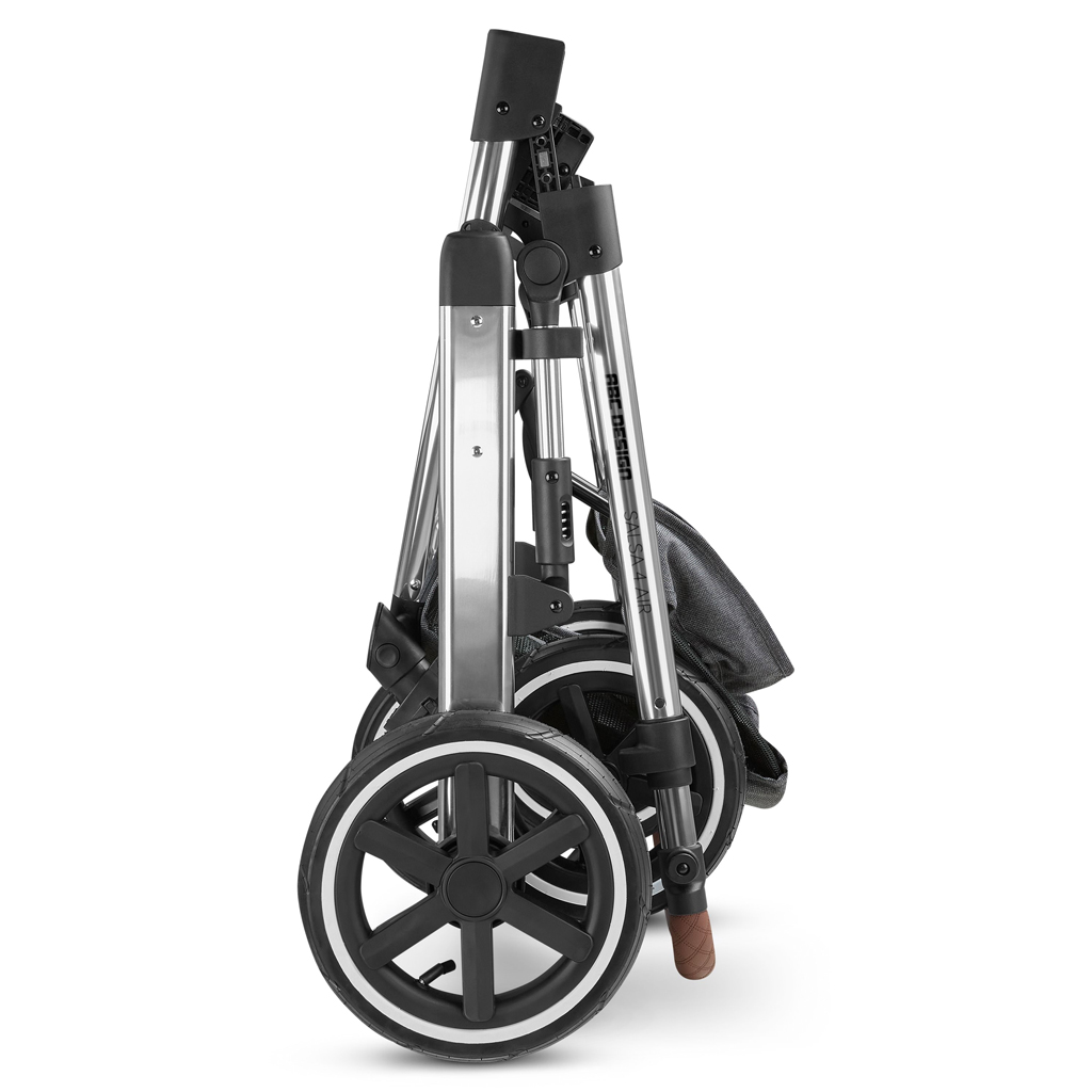 ABC DESIGN Kočárek kombinovaný Salsa 4 Air asphalt 2024 + adaptér pro autosedačku zdarma