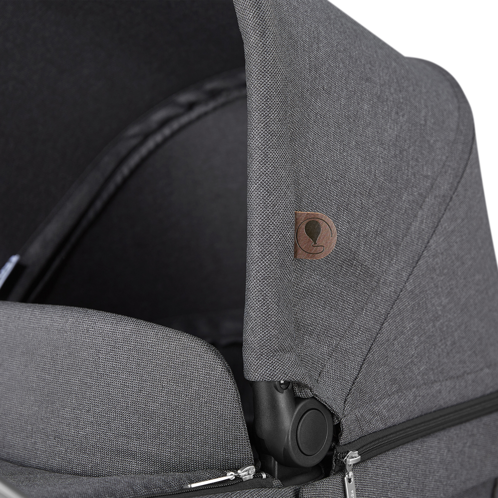 ABC DESIGN Kočárek kombinovaný Salsa 4 Air asphalt 2024 + adaptér pro autosedačku zdarma