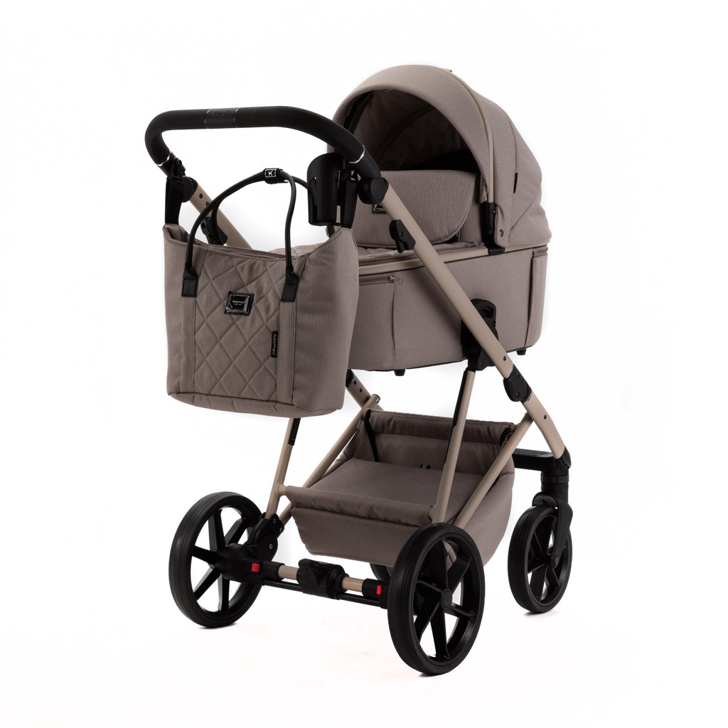 ADAMEX Kočárek kombinovaný Delta Natura Cappuccino