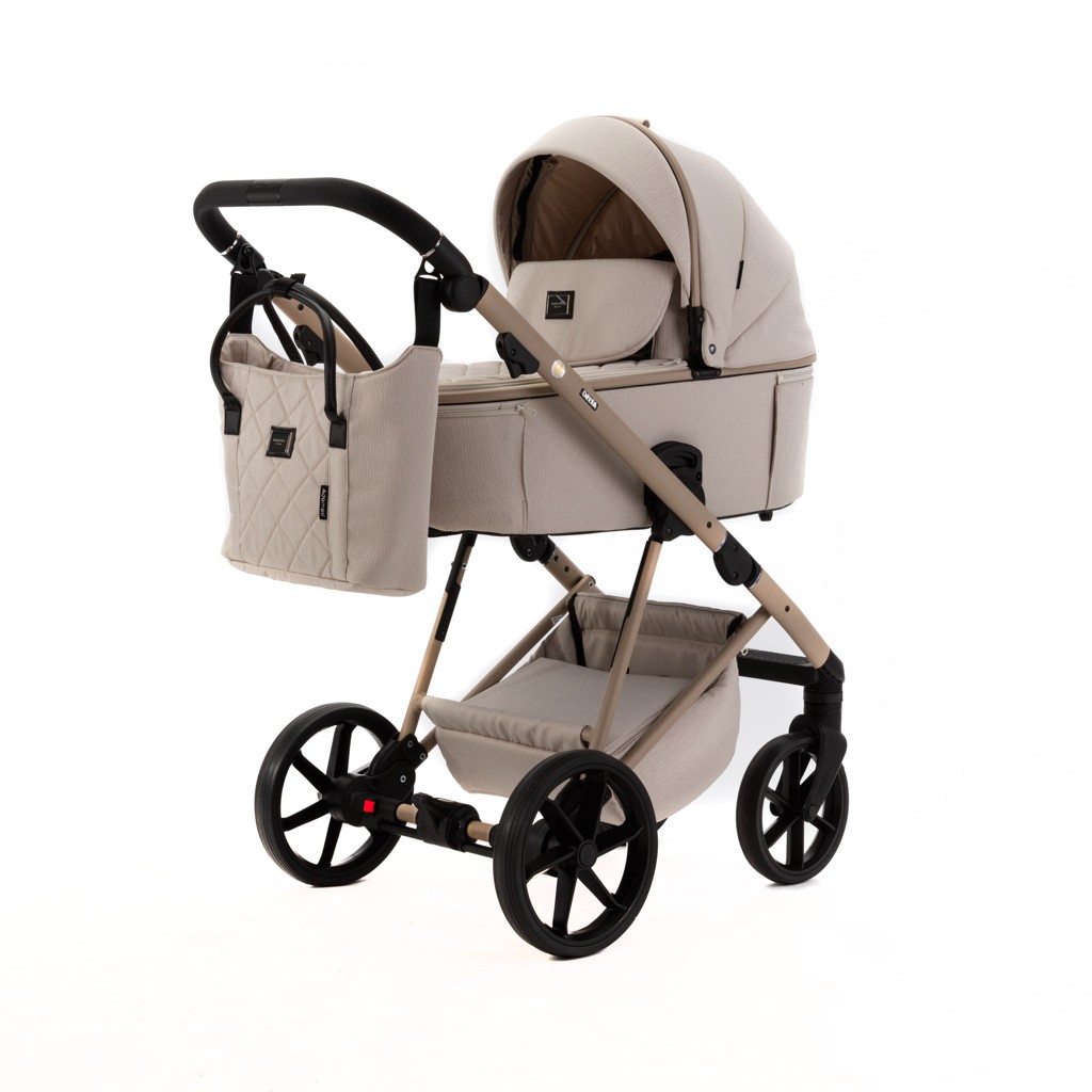 ADAMEX Kočárek kombinovaný Delta Natura Vanilla