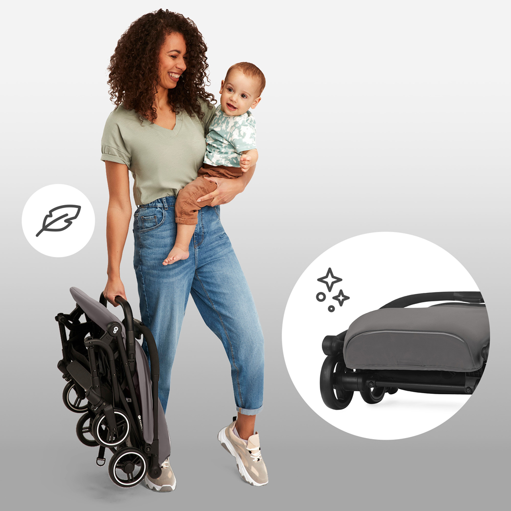 KINDERKRAFT SELECT Kočárek sportovní Indy 2 Cozy Grey, Premium
