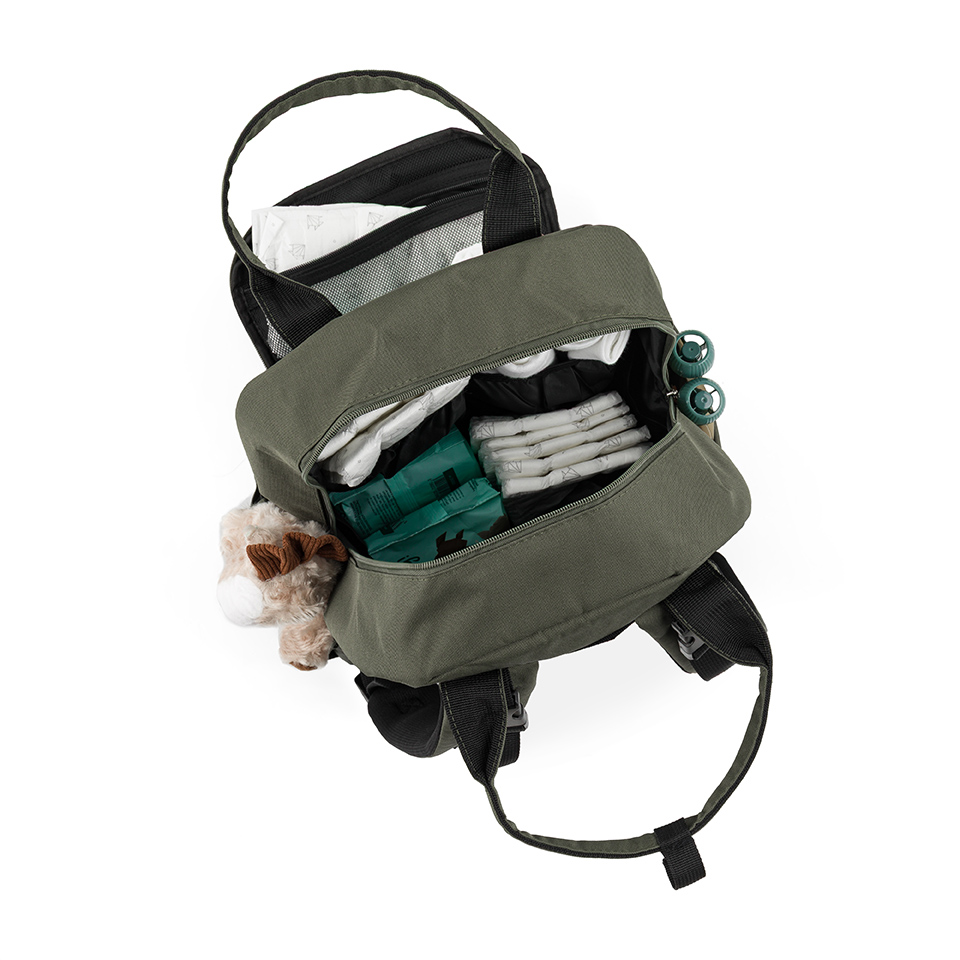 FEEDO Batoh přebalovací na kočárek Green