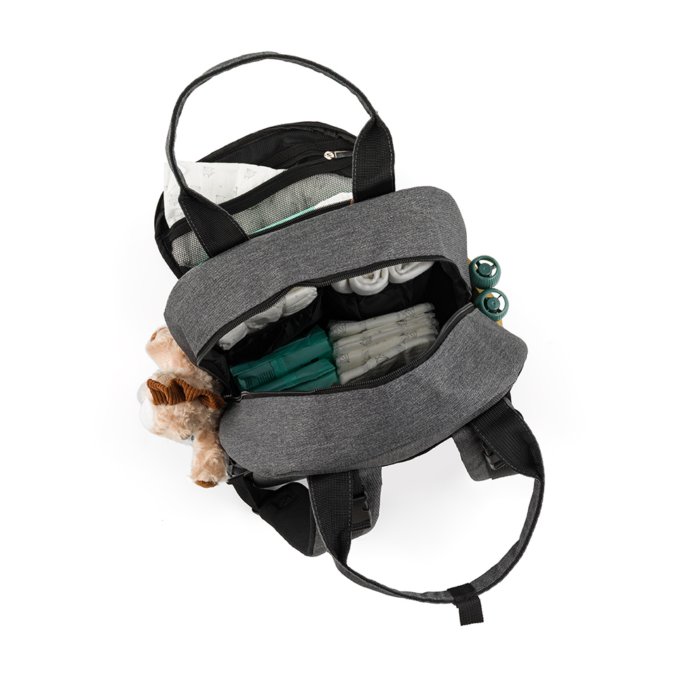 FEEDO Batoh přebalovací na kočárek Grey