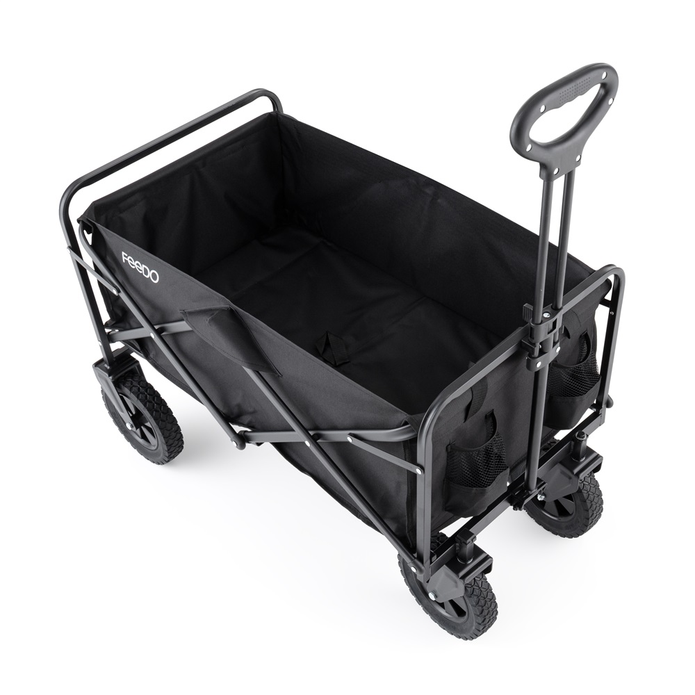FEEDO Skládací přepravní vozík Donkey Black