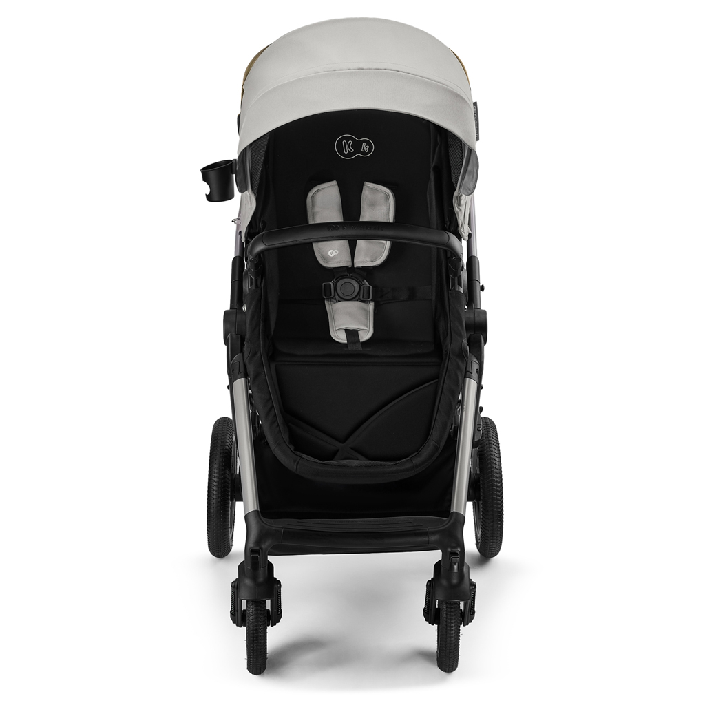 KINDERKRAFT Kočárek kombinovaný 3v1 Moov 2 XL Air Grey