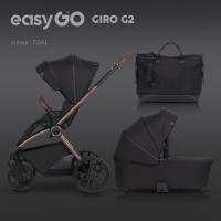EasyGo Giro G2 2v1 + korba + taška Coal