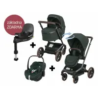 MAXI COSI Fame 4v1 + Pebble 360 Pro + základna FamilyFix 360 Pro